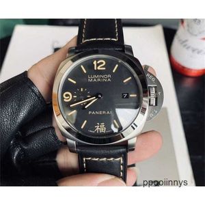 Paneraiss 럭셔리 시계 Paneraiss 남자 시계 PAM498 패션 자동 디자이너 풀 스테인레스 스틸 방수 손목 시계 고품질 WN-WADZ