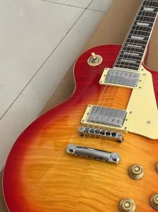 Guitarras personalizadas de guitarras personalizadas de alta qualidade Guitars de alta qualidade Guitarra de alta qualidade Guitarra em estoque Hardware embutido