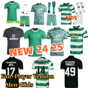 Kyogo Footbl European FC 2023 2024 Trzecia koszulka piłkarska Celts Celtic Reo McGregor 120 lat stąd obręczy Daizen Anniversary Irish Origins 23/24 Koszula