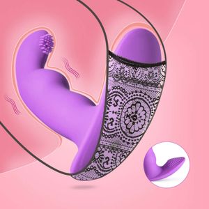 Dildo vibratorer trosor vibratorer för kvinnor 10 hastighetsficka osynlig vaginal massager klitstimulering g spot vibrator sex leksaker för kvinnor 2024