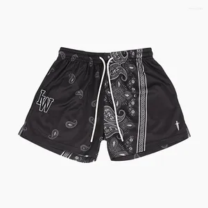 Pantaloncini da uomo 2024 Pantaloncini firmati Paisley Mesh Palestra Basket Corsa Donna Spiaggia Casual Asciugatura rapida Basic