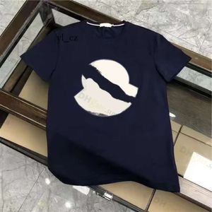 Moncleir Shirt Designer T Shirt Polos Mens Design Spring Mon Tees Vacate Shirt Curical Letters Printing Tops Fashion Trend Brand Moncleir T Shirt 8220