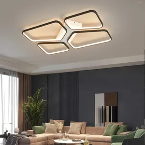 천장 조명 현대식 LED 광택 거실 침실 식당 램프 조명 조명기구 조명 90-260V