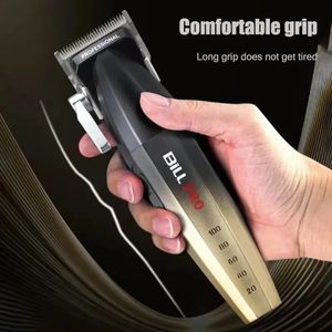 100 Original JRL C Hair Clipperselectric Trimmer för Mencordless Haircut Machine Barbershair Cutting Tools 240315