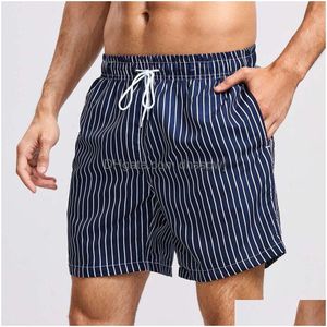 Men'S Shorts 2024 Surfing And Mens Loose Print Casual Beach Soaking Spring Instagram Style Swimming Pants Drop Delivery Apparel Cloth Dhbrd