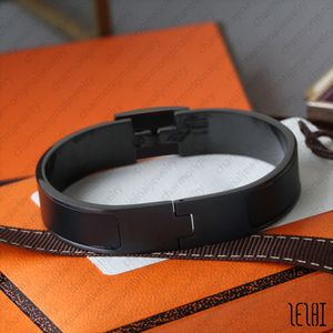 Hufeisen-Armband HH-Armbänder für Damen, modisches Armband, personalisierte Armbänder für Damen, Acryl-Armreif, schwarze Armreifen, Designer-Schmuck, Damen- und Herrenschmuck