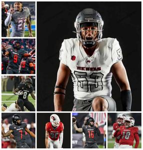 UNLV Rebels Jersey Isaiah Sayles Kyle Williams Jordyn Morgan Anton Ambuehl Noah McKinney Kaleo Ballungay Mens Youth college Custom stitched UNLV Football new