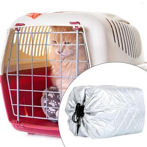 Dog Carrier Crate Cover Winter Warm Durable Soft Cage For Travel Outdoor