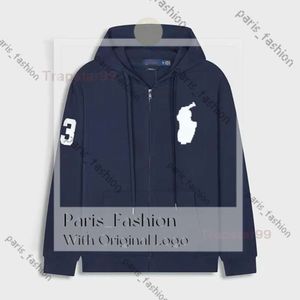 Mens Womens Designer Hoodies Mens Sweatshirts Zip Half Hoodie Sweater Loose Horse Jackets Polo Mens Clothig Top Asian Size S-xxl 725