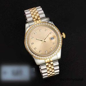 Ruoli Orologio svizzero automatico meccanico 2813 Movimento 2831 mm Quarzo 3641 mm Donna Lunetta in acciaio inossidabile pieno Donna Diamond Lady Waterproo