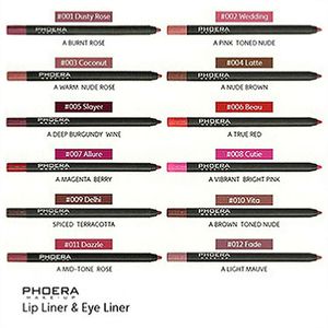 Vattentät matt Lipliner Pencil Sexig röd kontur Tint Lipstick varaktig non-stick kopp Fuktande läppar Makeup Cosmetic 12Color A77
