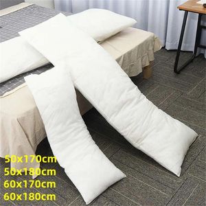 Pillow 60x180 Dakimakura Long Pillows 60x170 Hugging Core Bedding Sleep Cushion Cover White Body Pillowcase For Anime