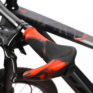 Cykelstyrning Grips 1 par Professionell vibration Dämpning Twoway Locking Design Universal Cykelcykel 240318