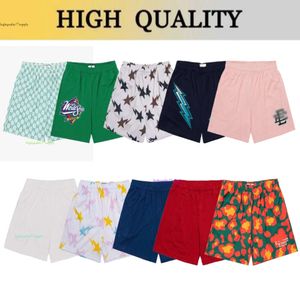 2024 New Summer EE Shorts Mens 실행 스포츠 불타는 빠른 건조 운동 바지 남성 체육관 통기성 해변 힙합 Eric Shorts emmanuels ee 패턴 단락