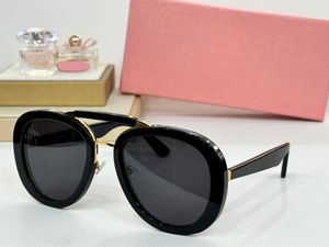 Óculos de sol femininos para o verão popular 05VS Designer de moda elegante estilo ao ar livre UV400 anti-ultravioleta placa retro acetato oval óculos de armação completa caixa aleatória