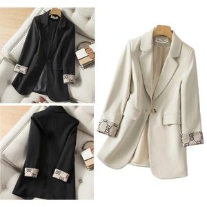 Abiti da donna Blazer Abiti da donna Moda Lavoro di alta qualità Ufficio Cappotti casual Vintage Casual Tinta unita Colletto allentato Manica lunga