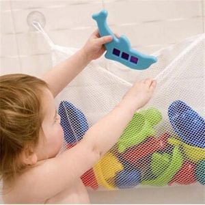 Storage Bags Baby Bathroom Bag Mesh Net Bathtub Suction Fashion Kids Bath Portable Toys Organizer Holder 1 Pcs