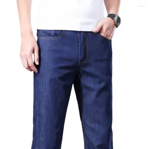 Men's Jeans Summer Ice Silk Ultra-thin Denim Men Arrivals Regular Fit Straight Male Pants Casual High Quality Trousers