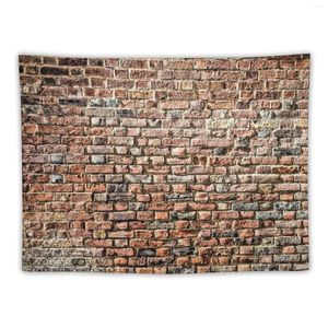 Tapestries Old Crumbly Brick Wall Tapestry Bathroom Decor Decoration Aesthetic Custom