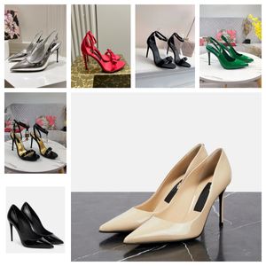 scarpe singole firmate con tacco alto ballo di nozze formale con eleganza intellettuale tacchi alti da donna sandali con tacco sottile scarpe alla moda scarpe singole da donna