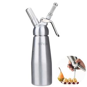 Barverktyg hög kvalitet 500 ml hållbar aluminium grädde whippers metall vispad grädde dispenser sifon dessert verktyg bra packning 240322