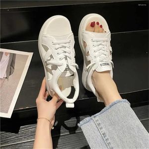 Casual Shoes With Lacing Opening Women Sandals 43 Women's Summer Slippers Moccasin Woman 2024 Sneakers Sport Buy Snearkers Loufers YDX2