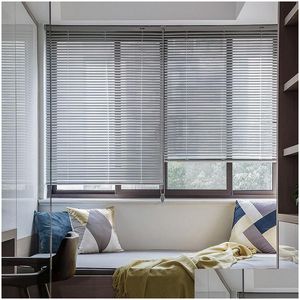 Blinds Office Aluminum Kitchen Bathroom Waterproof Heat Insation Shading Lifting Bead Curtains Drop Delivery Home Garden Decor Othvy