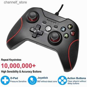 Kontrolery gier joysticks przewodowe gamePad USB do kontroli konsoli joystick na komputer na kontroler gier na telefon z Androidem Joypad AccessYSY240321