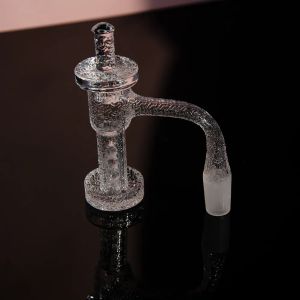 Einzigartige Terp-Slurper-Quarz-Banger-Sets zum Rauchen. Vollverschweißte, gravierte, mit Sternen geätzte Blender-Dab-Rig-Bong mit langem Lauf 11 LL