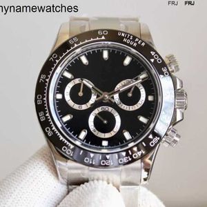 Роли Часы Швейцарские часы Мужские часы Автоматические механические 40 мм Мужские наручные часы из нержавеющей стали Водонепроницаемый модный S5yx
