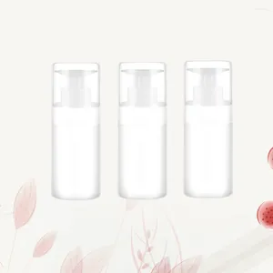 Depolama Şişeleri 3 PCS Toner Şişe Losyon Tırnak Jel Polish Taşınabilir Makyaj Temel