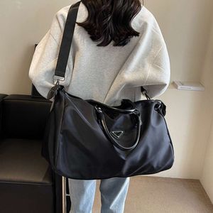 Сумка-ведро Дизайнерская популярная брендовая женская легкая мужская дорожная сумка большой вместимости для покупок на плече и