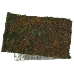 Fiori decorativi simulati muschio tappeto erboso lichene artificiale falso tappetino simulazione verde