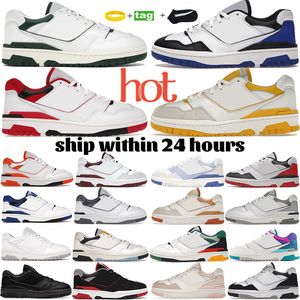 2024 Mens Sapatos Casuais Designer Sapatilhas Branco Verde Vermelho Syracuse Royal Vermelho Triplo Preto Mar Sal Cinza Escuro Rico Paul Brown Auralee Sombra Panda Mulheres Homens Treinadores