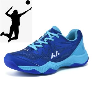 Shoes Men's and Women's Professional Volleyball Shoes, Women's Breathable Badminton and Tennis Shoes, Indoor Fitness and Sports Shoes