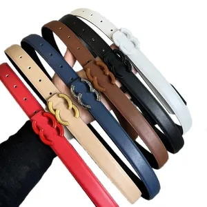 Versatile belts for women trendy thin classical man belt designer buckle decoration elite width 2.5cm Cintura Uomo girth jeans leisure fa094 H4