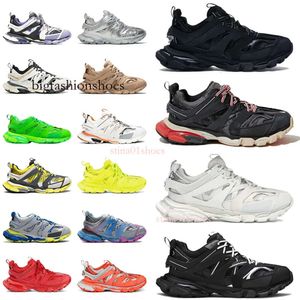 Scarpe casual Track 3.0 Sneakers Donna Uomo Scarpe da ginnastica Nero Rosa Grigio Beige Arancione Blu Platform Top Tracks 3 Sport Sneaker 35-46 Dhgate 15