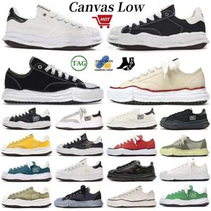 designerskie buty podeszwy palcowe paszę płótno buty niskie męskie maison mihara yasuhiro platforma damska skórzana zamsz biały czarny czerwony szary swobodny sneaker miharayasuhiro