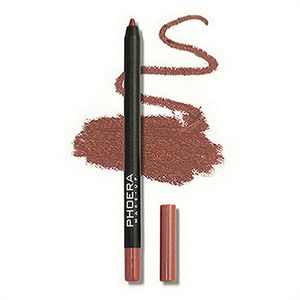 Wasserdichter, mattierter Lipliner-Stift, sexy roter Konturtönungs-Lippenstift, langlebig, Antihaft-Tasse, feuchtigkeitsspendende Lippen, Make-up, Kosmetik, 12 Farben, A45