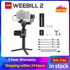 Köpfe ZHIYUN Weebill 2 weebill s Gimbal Stabilisator mit Bildschirm für Kamera DSLR Kameras 3Achsen Handheld für Canon/Sony limit preis