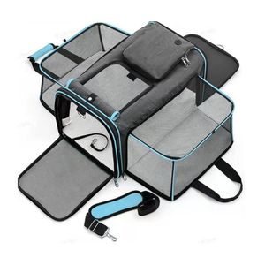 Pet s Portable Breathable Foldable Shoulder Bag Cat Dog Puppy Bags Outgoing Travel Pets Handbag Transport Bag 240318
