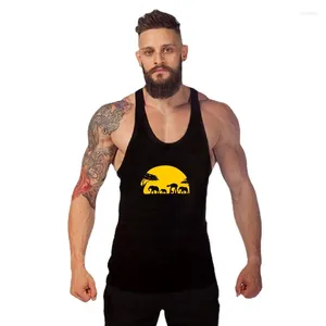 Men's Tank Tops Arrival Elephants Walker Across African Safari Gym Clothing Man 2024 Designer Clothes Style T-gym M