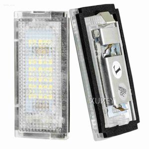 Inne światła samochodowe 12 V 18LED Numer tablicy rejestracyjnej światło zimny biały samochód Canbus Błąd bezpłatny BMW 3 Series E46 4D 1998-2003 5D Tour 1998-2005L204