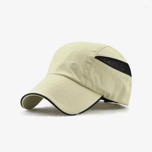 Ball Caps Summer Hats Baseball Snapback Hat For Men Women Mesh Sport Cap Breathable Visor Outdoor Quick Drying