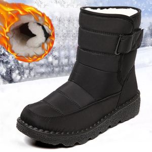 Stivali stivali donne nevicate nuove scarpe da donna scarpe impermeabili per donne tengono le donne calde scarpe piattaforma casual stivali invernali botas mujer