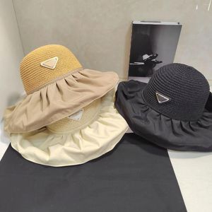 Chapéus de borda larga Designers S Caps Bucket Chapéu Pescador Boné Bonnetbeanie Womens Snapbacks Fedorabucket