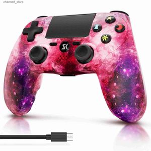 Kontrolery gier joysticks k ishako bezprzewodowy kontroler gier odpowiedni do PlayStation Bluetooth Wireless Touch Screen Board odpowiedni do szczupłego komputera PC Consoley240