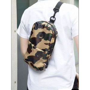 Designer Ape Bag Bapestar Japanisches Magazin Anhang Camouflage Brust Modischer Outdoor-Umhängerucksack Lässige Baumwolle Clip-Aufbewahrung