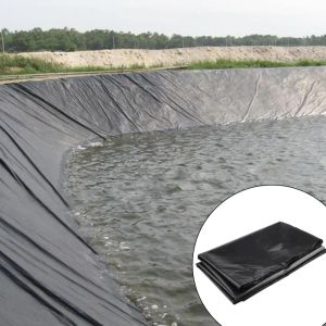 Nets UV Rubber Pond Liner Black Pond Liner for Garden Garden Ponds Tream Tream Fountains مقاومة للأشعة فوق البنفسجية مقاومة للحرارة