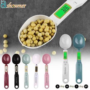 Household Scales Mini Spoon Scale Digital Kitchen Scale Electronic LCD Food Scale 0.1-500g Cooking Flour Coffee Powder Scale Weight Measure Spoon 240322